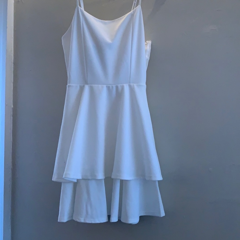 White Graduation Dress NWOT